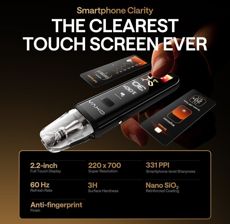 OXVA XLIM 3 Ultra 2.2 inch HD full touch screen
