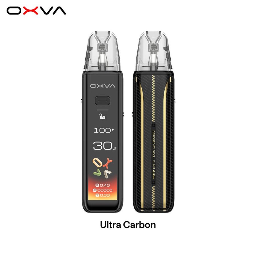 OXVA XLIM 3 Ultra pod kit in Ultra Carbon