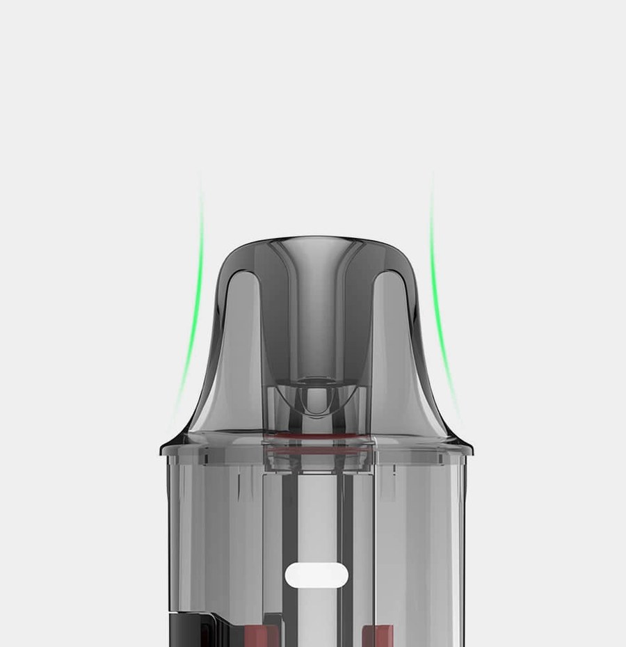 Contoured mouthpiece of the Vaporesso VIBE Smart Pod