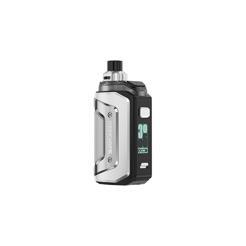 Geekvape Aegis Hero 5 pod kit in Steel Silver