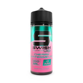 Cherry Watermelon Swish Shortfill 100ml blends bold cherry with refreshing watermelon and a smooth candy finish. A 50/50 Mix Labs shortfill ideal for pod kits and MTL devices.