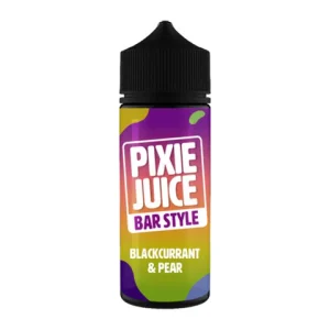 Pixie Juice Bar Style – Blackcurrant & Pear 100ml Shortfill (50/50)