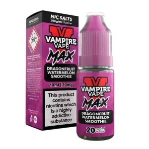 Dragonfruit Watermelon Smoothie Vampire Vape MAX | Juicy Tropical Nic Salt