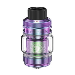 The Geekvape Z Sub Ohm Tank 5 delivers upgraded flavour, leak‑resistant top airflow, long‑lasting Z XM coils and a new top‑push fill system. Perfect for high‑VG shortfills and powerful DTL vaping.