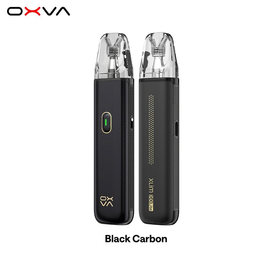 OXVA XLIM GO Lite Black Carbon front and back