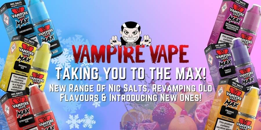 vampire vape max nic salts - a review