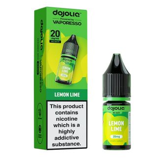 Discover Lemon Lime DOJOLIQ Nic Salts by Vaporesso — a sharp, refreshing citrus blend designed for pod kits. Explore the full DOJOLIQ nic salt range and flavour table at White Vape Co.