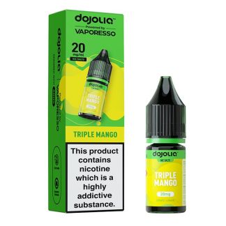 Triple Mango DOJOLIQ Nic Salts by Vaporesso | Rich Tropical Mango Flavour