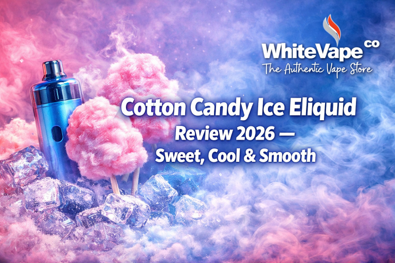 Cotton Candy Ice Eliquid Review 2026 – Sweet, Cool & Smooth