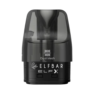 ElfBar ELFX 2 Replacement Pods – Dual Mesh 2ml (3 Pack)