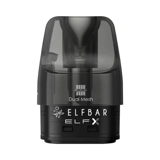 ElfBar ELFX 2 Replacement Pods – Dual Mesh 2ml (3 Pack)