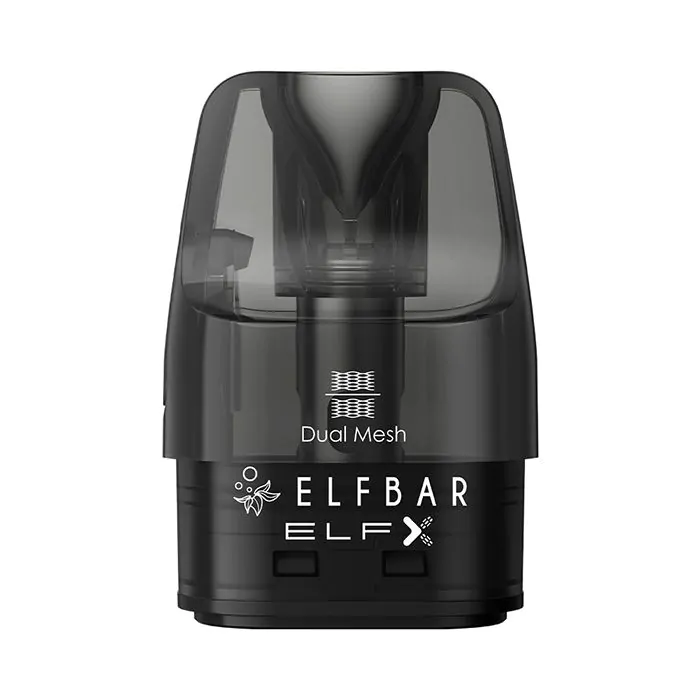 ElfBar ELFX 2 Replacement Pods – Dual Mesh 2ml (3 Pack)