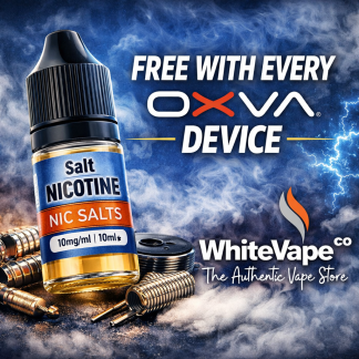 FREE NIC SALTS WITH EVERY OXVA DEVICE