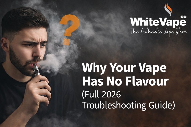 Why Your Vape Has No Flavour (Full 2026 Troubleshooting Guide)
