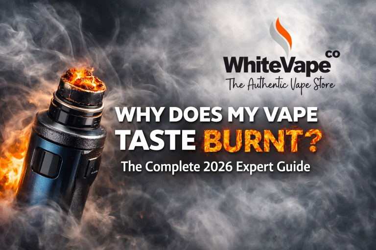 Why Does My Vape Taste Burnt? Causes, Fixes & Prevention (2026)