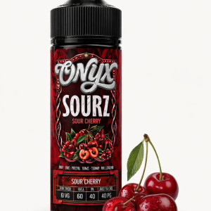 Onyx Sourz Sour Cherry 60/40 VG/PG Shortfill E-Liquid | White Vape Co