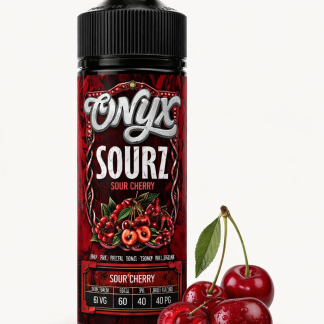 Onyx Sourz Sour Cherry 60/40 VG/PG Shortfill E-Liquid | White Vape Co
