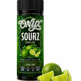 Onyx Sourz Sour Lime 60/40 VG/PG Shortfill E-Liquid | White Vape Co