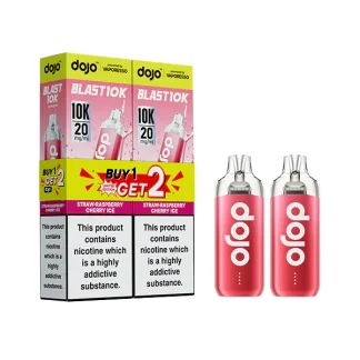 Dojo Blast 10K Twin Pack | Limited Edition | 2 Devices + 2 Refill Sets