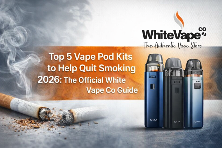 Top 5 Vape Pod Kits to Help Quit Smoking 2026 | White Vape Co Official Guide