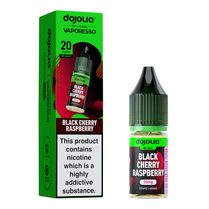 Black Cherry Raspberry DOJOLIQ Nic Salts