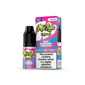Blue Raspberry lemonade Mix Labs nic salts