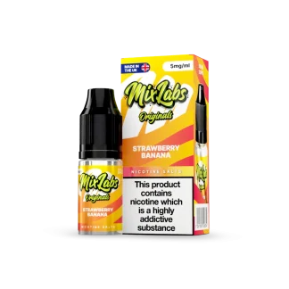 strawberry banana mix labs nic salts 5mg