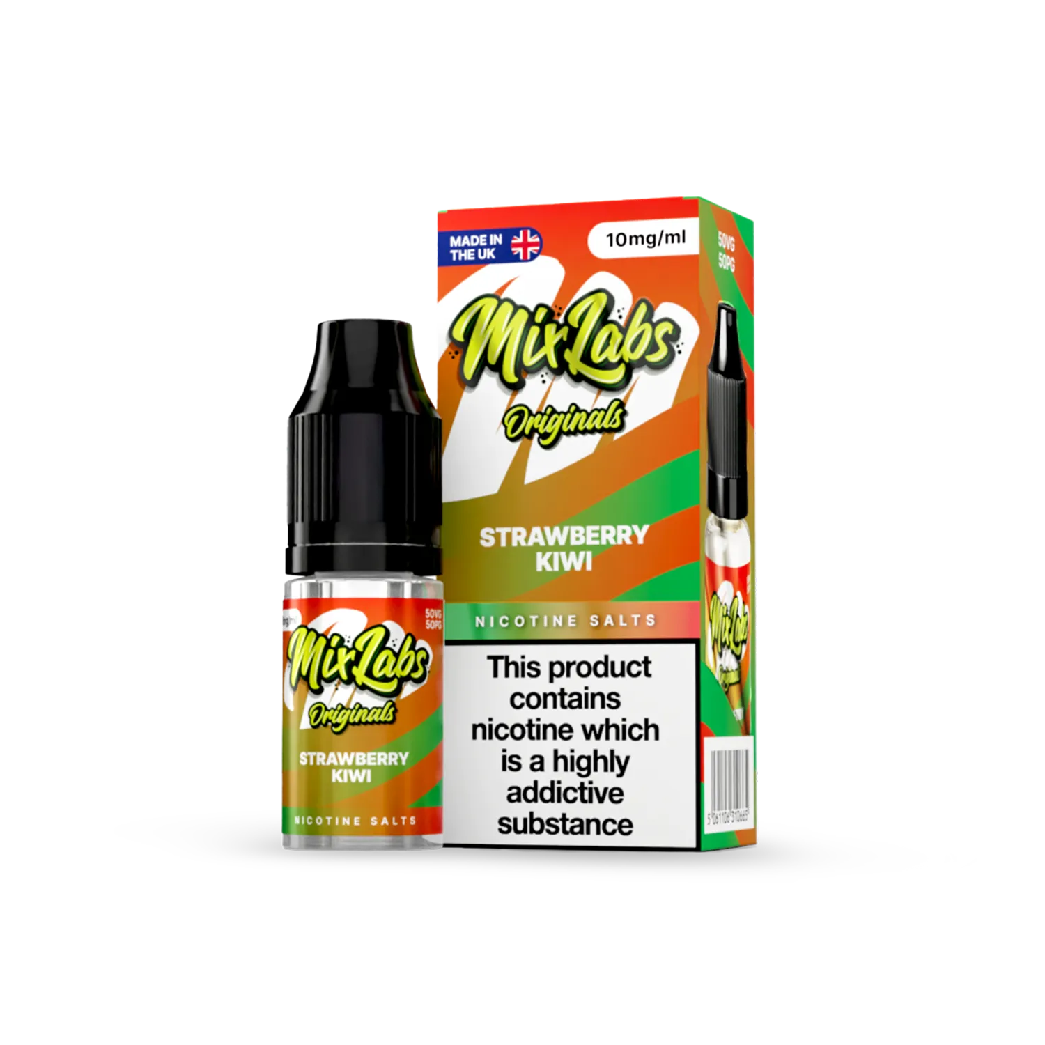 Strawberry Kiwi Mix Labs Nic Salts 10mg