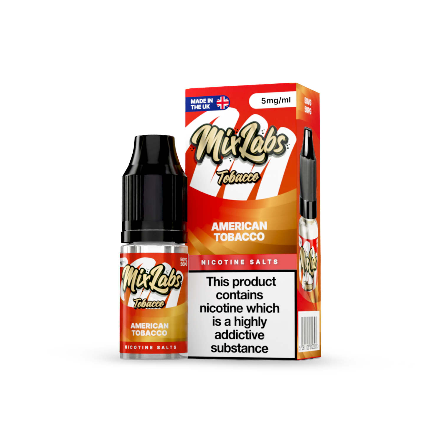 American Tobacco Mix Labs Nic Salt