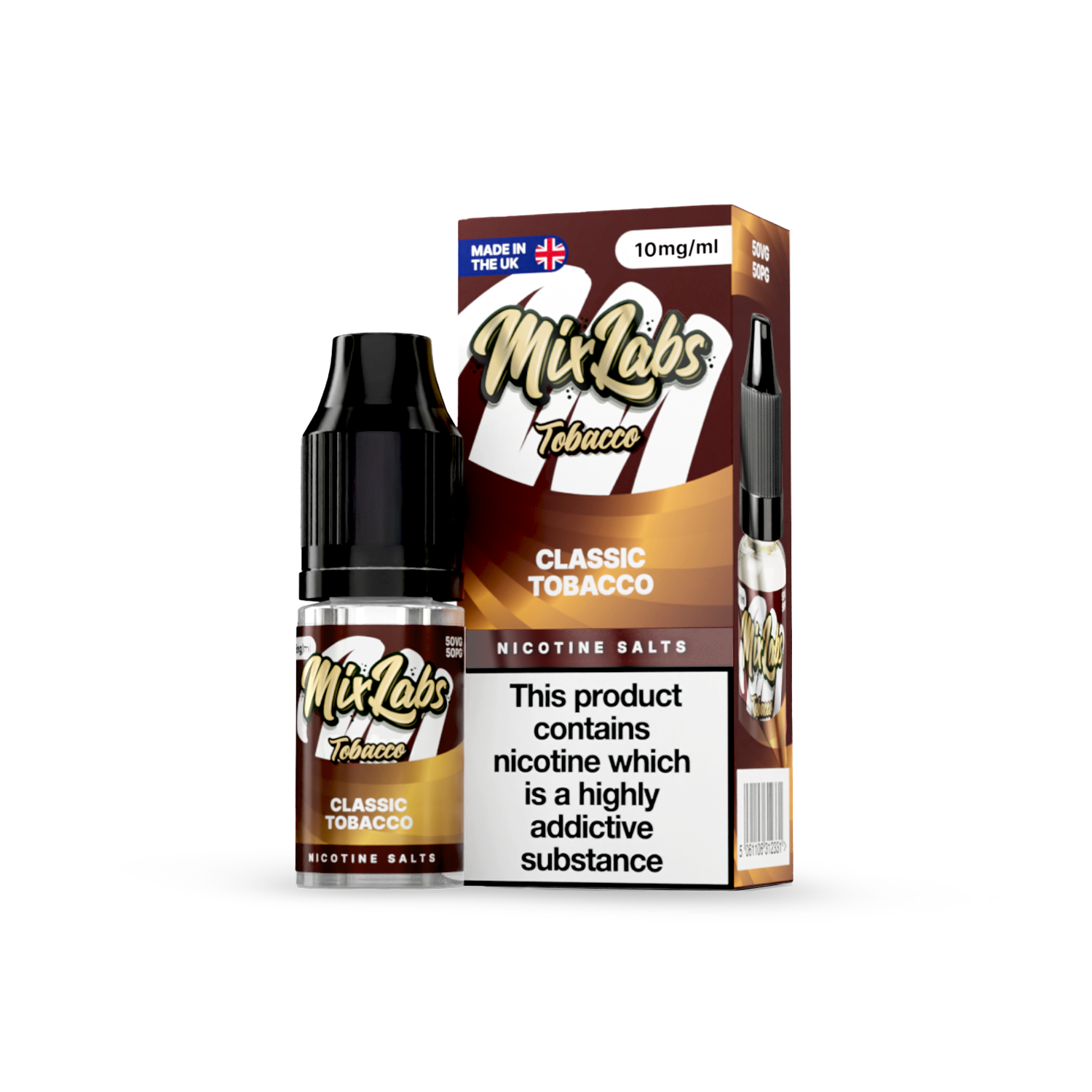 Classic Tobacco Mix Labs Nic Salt