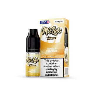 Vanilla Tobacco Mix Labs Nic Salt