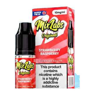 Strawberry Raspberry Mix Labs Nic Salts