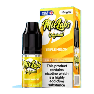 Triple Melon Mix Labs Nic Salts