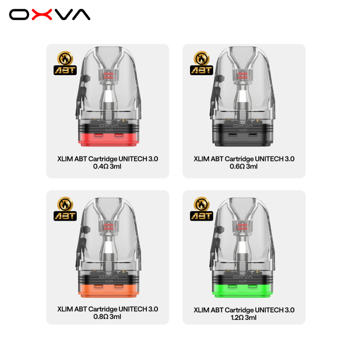 Xlim ABT Pods 3 Pack | OXVA Anti-Burn Unitech 3.0 Pods