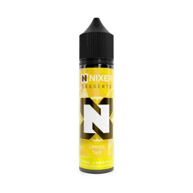 Lemon Tart Nixer 30ml Longfill E‑Liquid | Premium Lemon Dessert Vape | White Vape Co