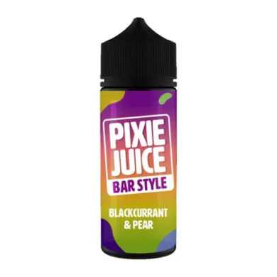 Pixie Juice Bar Style – Blackcurrant & Pear 100ml Shortfill (50/50)