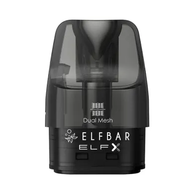 ElfBar ELFX 2 Replacement Pods – Dual Mesh 2ml (3 Pack)