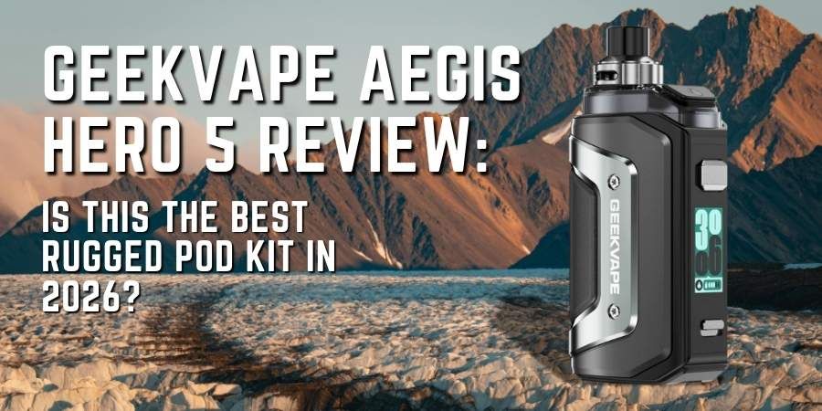 Geekvape Aegis hero 5, the beast rugged vape pod kit
