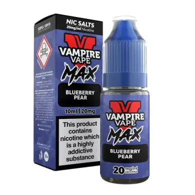 Blueberry Pear Vampire Vape MAX Nic Salt | Sweet Blueberry & Crisp Pear Blend