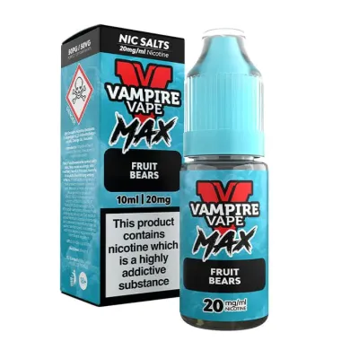 Fruit Bears Vampire Vape MAX Nic Salt | Sweet Mixed Fruit Candy Blend